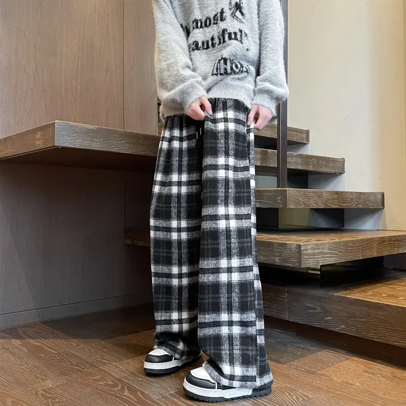 MARK WAFFLE Casual Pants Unisex-2