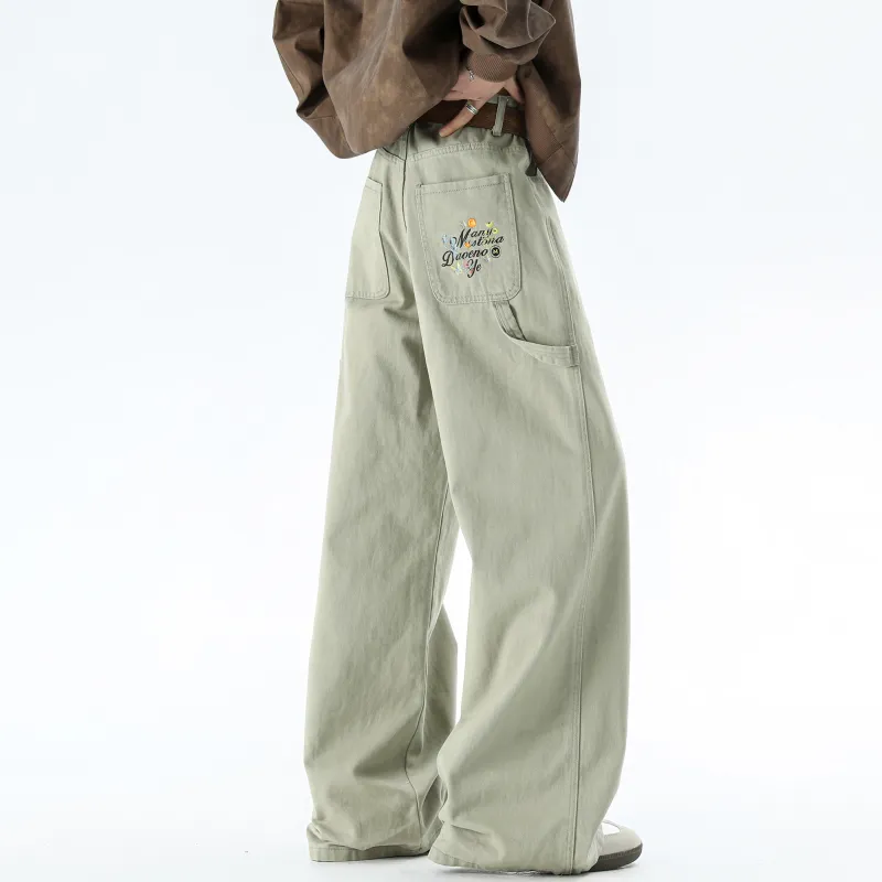 MARK WAFFLE Casual Pants Unisex-14