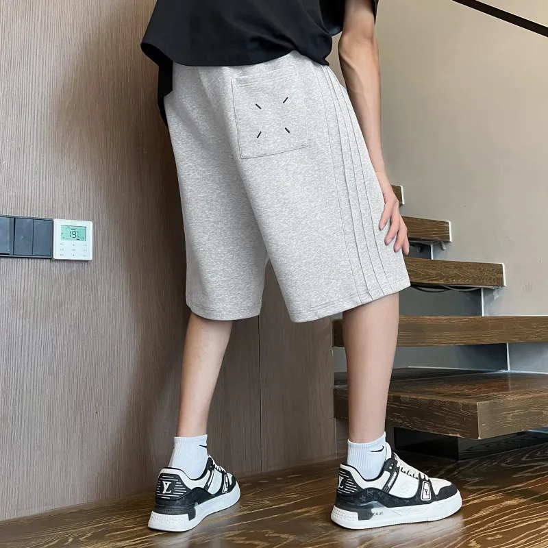 MARK WAFFLE Casual Shorts Unisex-3