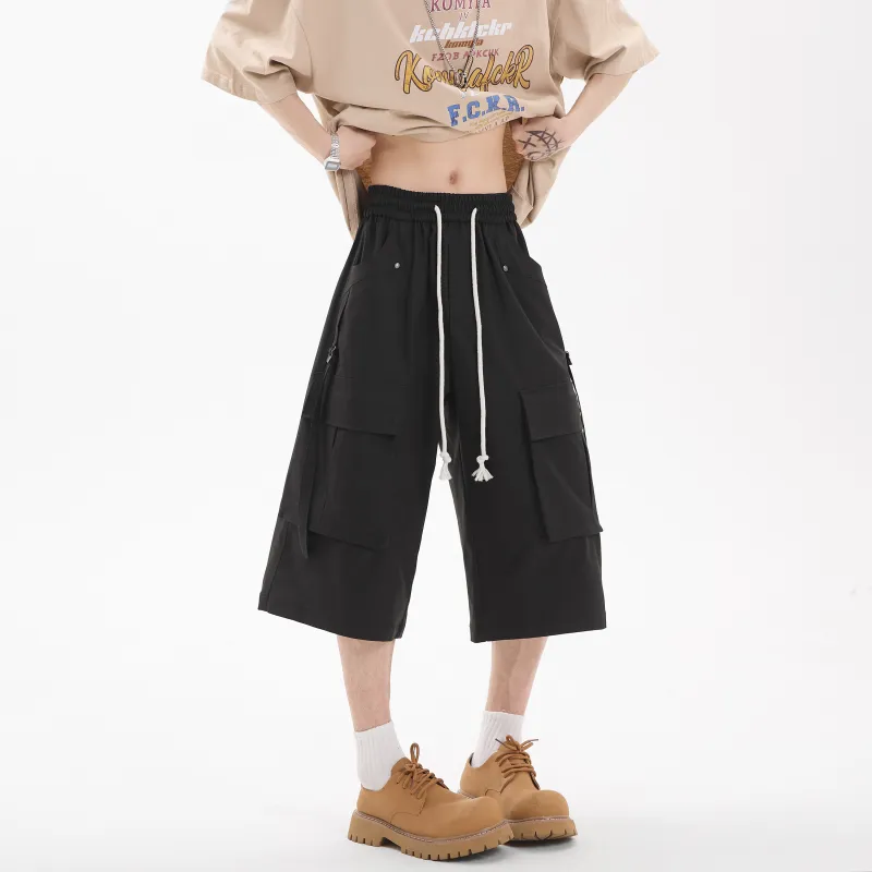 MARK WAFFLE Cargo Shorts Unisex-5
