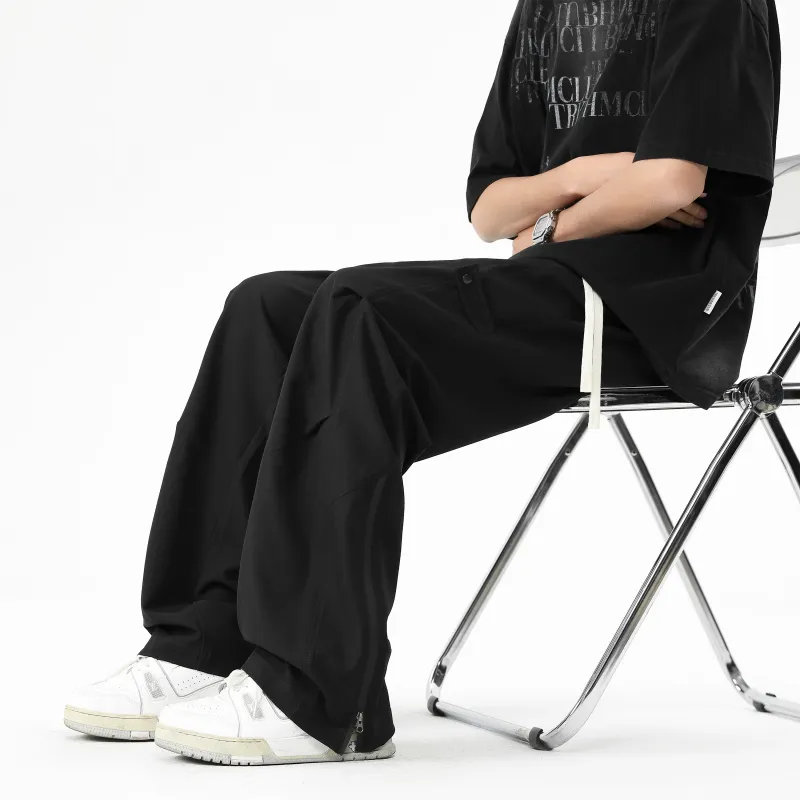 MARK WAFFLE Knitted Sweatpants Unisex-4