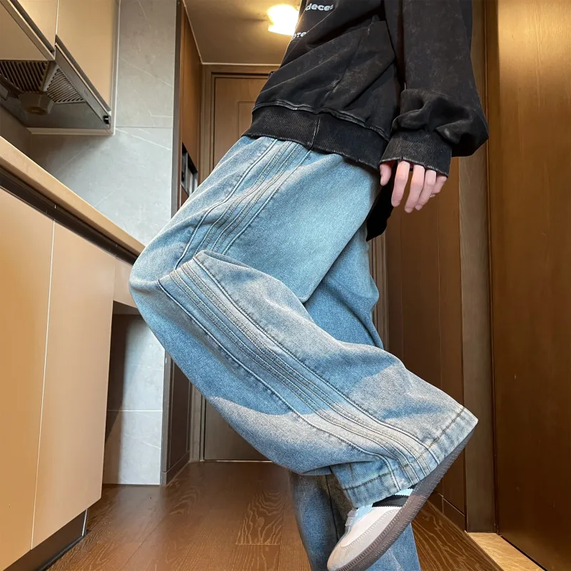 MARK WAFFLE Jeans Unisex-11