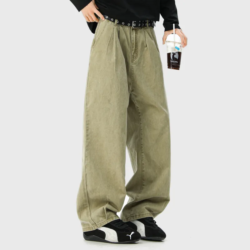 MARK WAFFLE Casual Pants Unisex-14