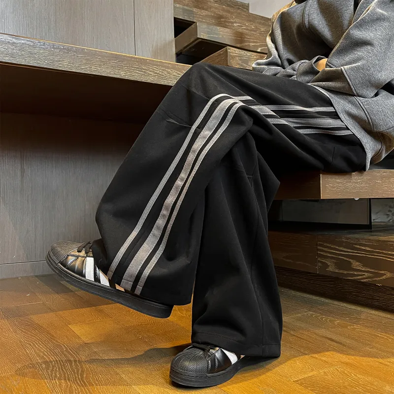 MARK WAFFLE Casual Pants Unisex-5