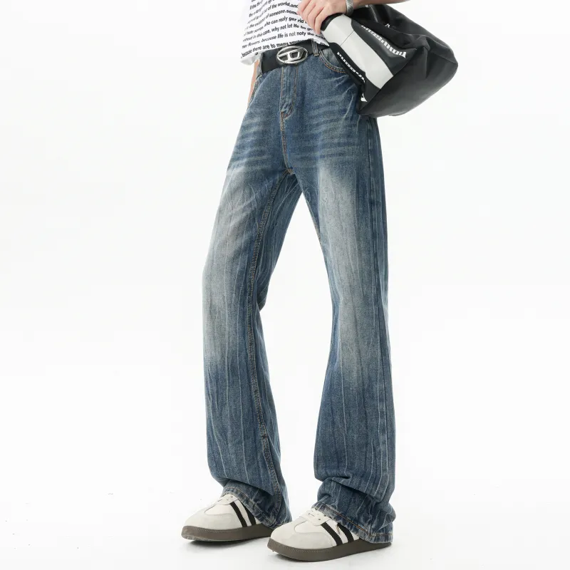 MARK WAFFLE Jeans Unisex Blue-2