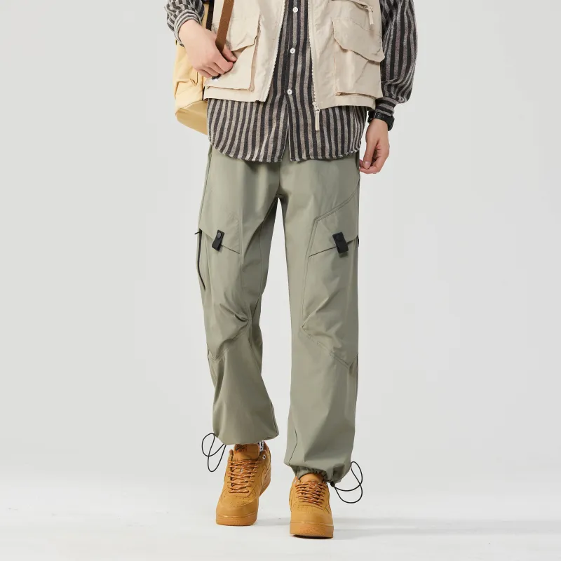 MARK WAFFLE Casual Pants Unisex-14