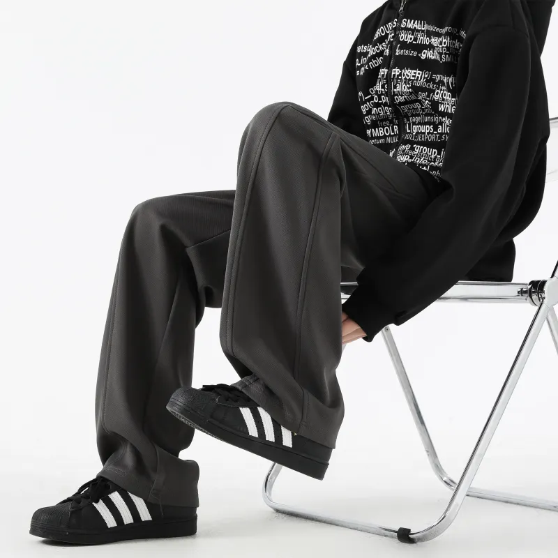 MARK WAFFLE Knitted Sweatpants Unisex-29