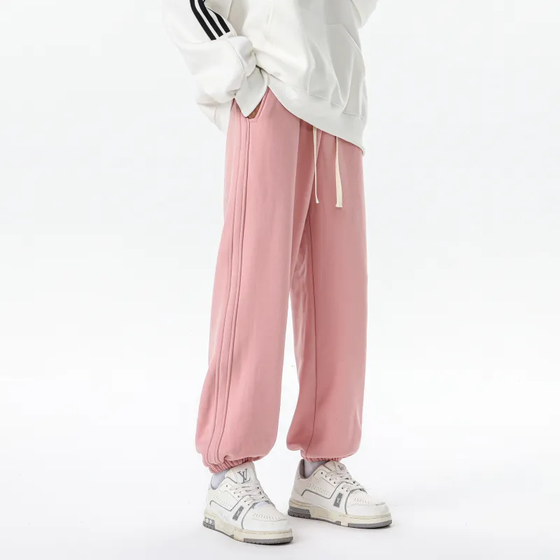 MARK WAFFLE Knitted Sports Pants Unisex-9