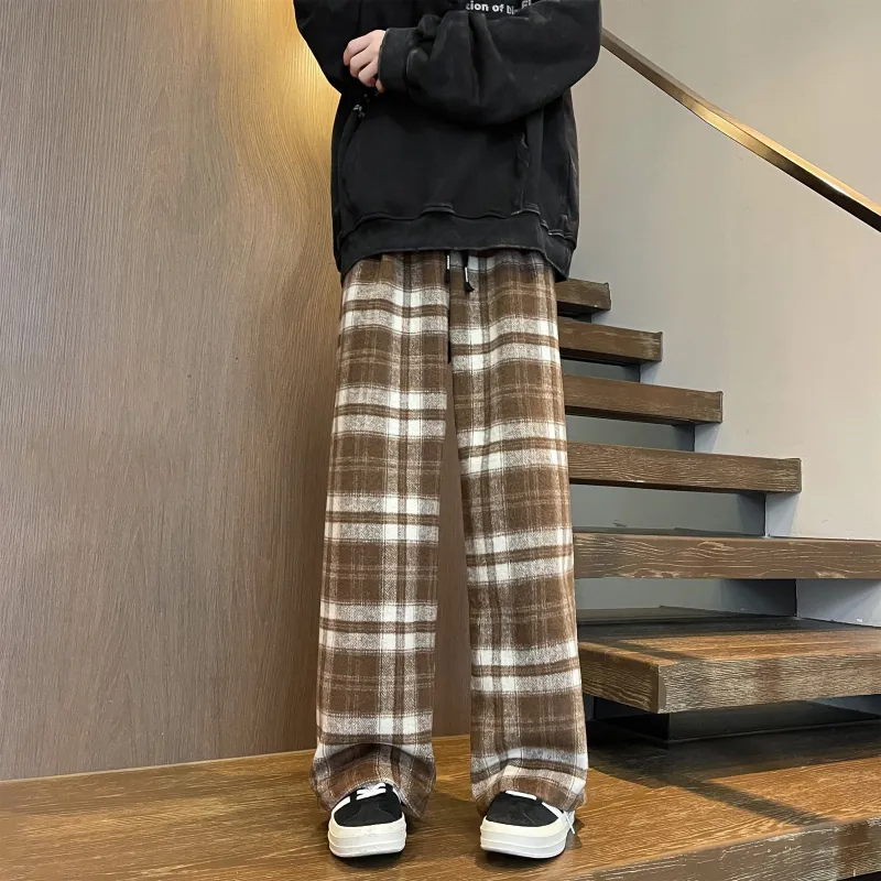 MARK WAFFLE Casual Pants Unisex-15