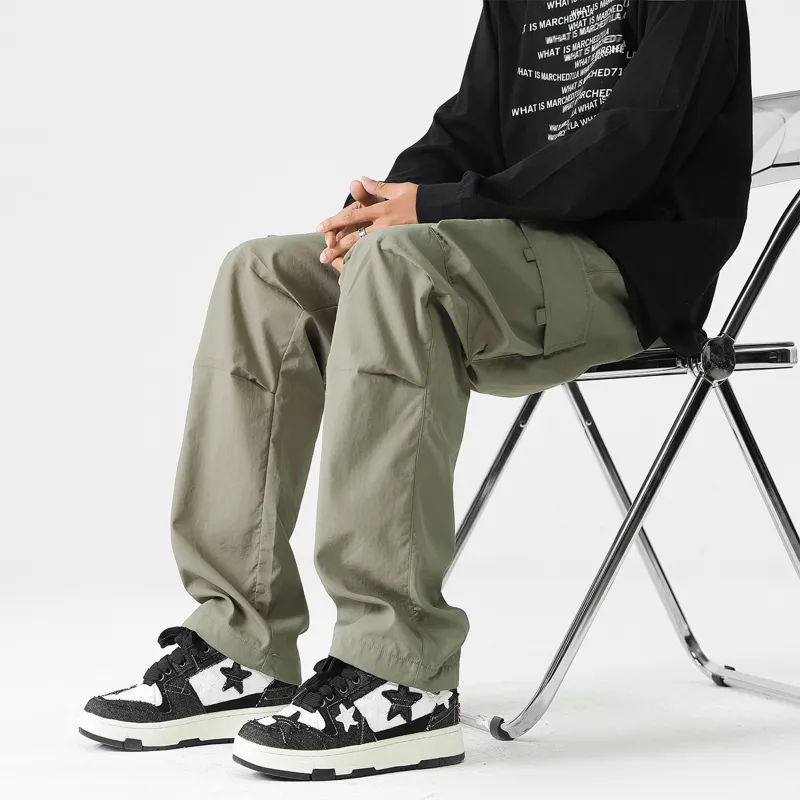 MARK WAFFLE Cargo Pants Unisex-19
