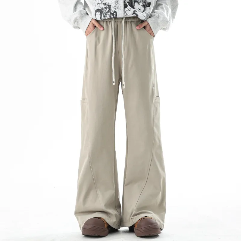 MARK WAFFLE Knitted Sweatpants Unisex-8