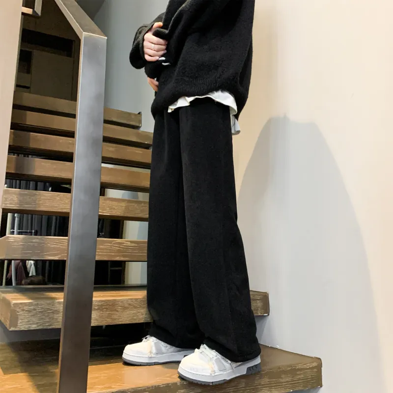 MARK WAFFLE Casual Pants Unisex-4