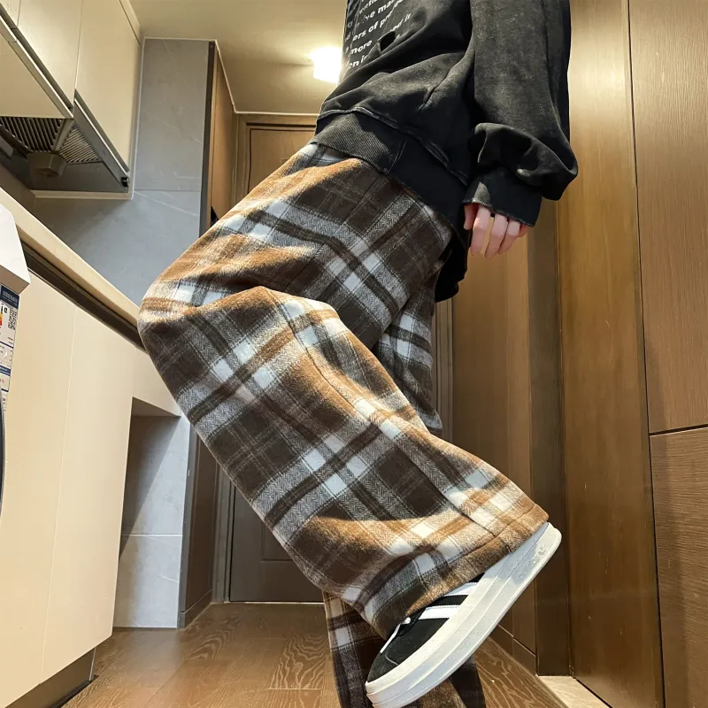 MARK WAFFLE Casual Pants Unisex-14