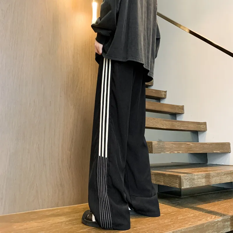 MARK WAFFLE Knitted Sports Pants Unisex-3