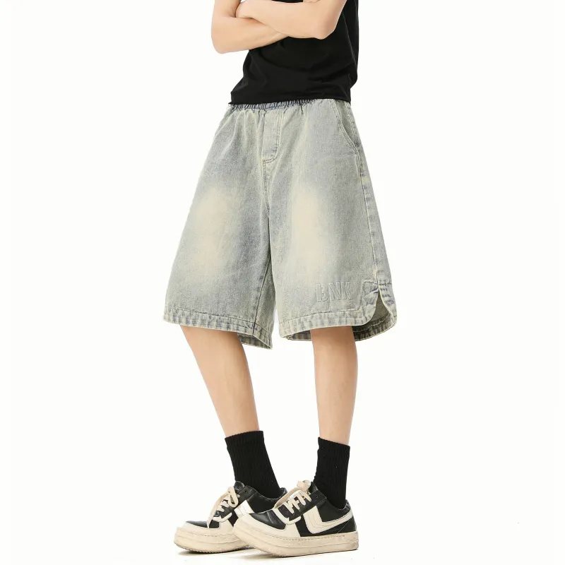 MARK WAFFLE Denim Shorts Unisex-10
