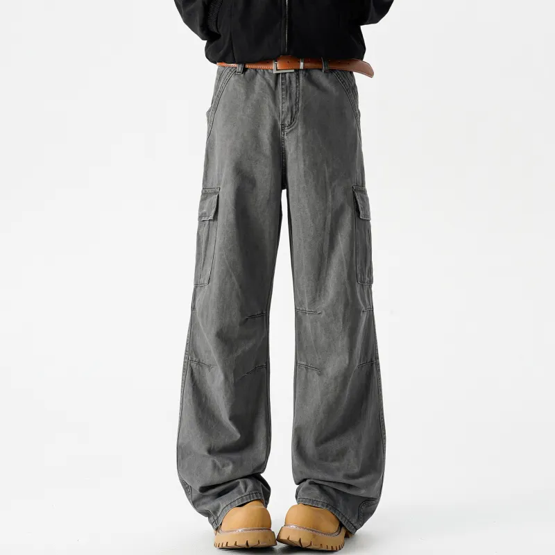 MARK WAFFLE Cargo Pants Unisex-2