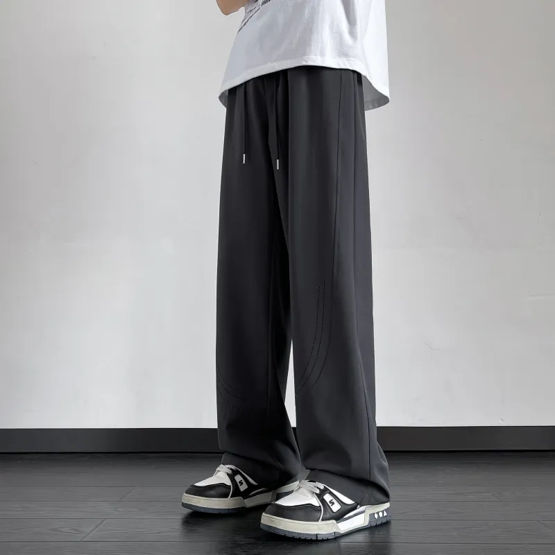 MARK WAFFLE Knitted Sweatpants Unisex-8