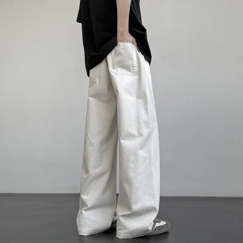 MARK WAFFLE Casual Pants Unisex-5