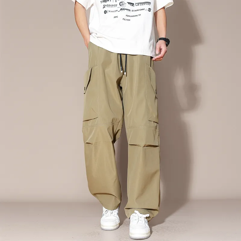MARK WAFFLE Casual Pants Unisex-12