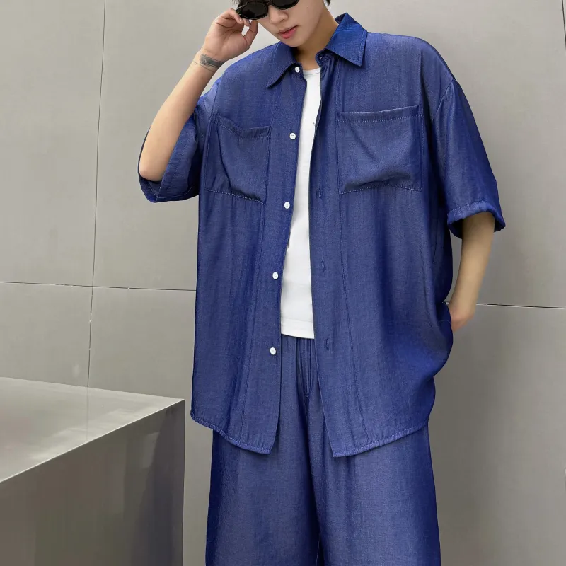 MARK WAFFLE Shirt Matching Set Unisex-9