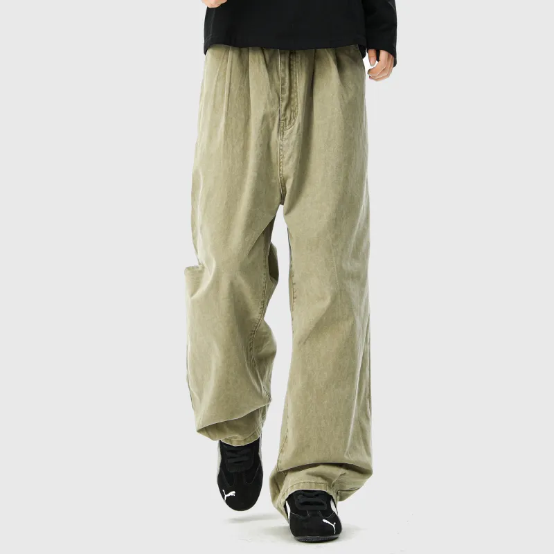 MARK WAFFLE Casual Pants Unisex-12