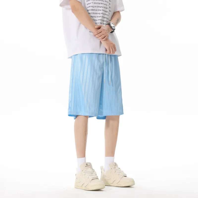 MARK WAFFLE Casual Shorts Unisex-14