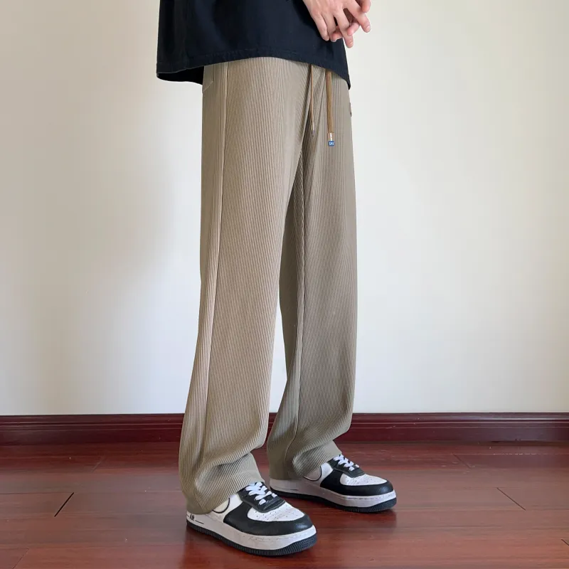MARK WAFFLE Knitted Sweatpants Unisex-9