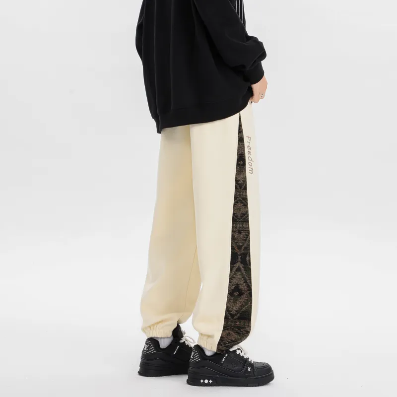 MARK WAFFLE Knitted Sports Pants Unisex-16