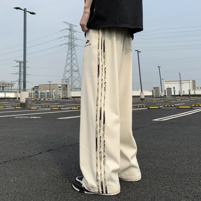 MARK WAFFLE Knitted Sweatpants Unisex-3