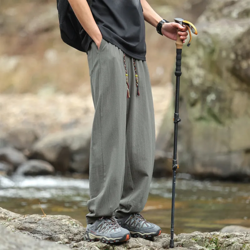 MARK WAFFLE Casual Pants Unisex-18