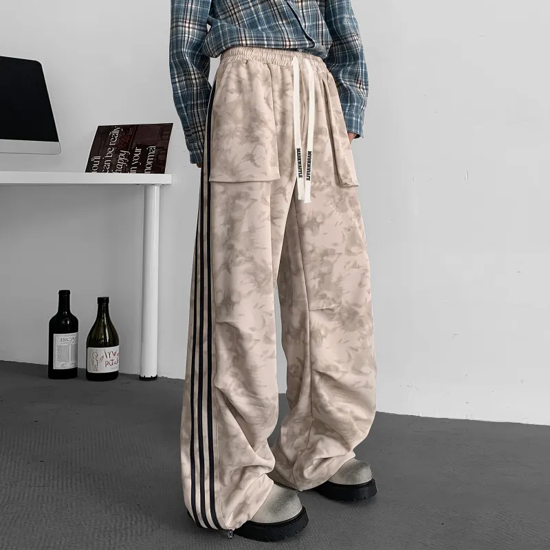 MARK WAFFLE Knitted Sweatpants Unisex-11