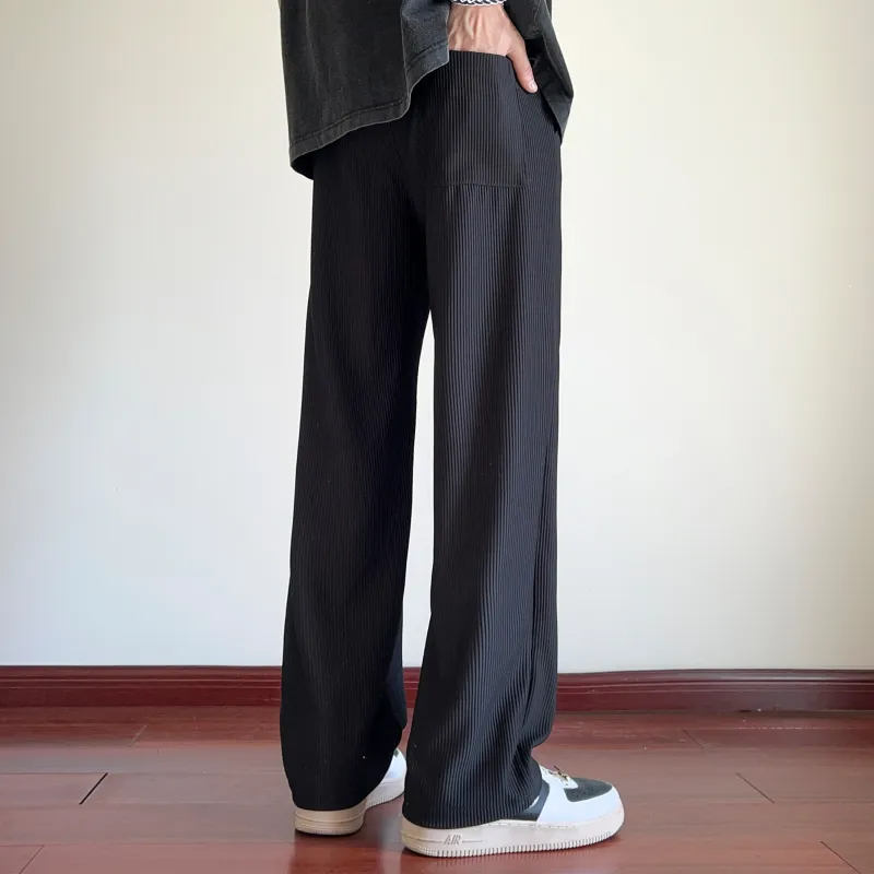 MARK WAFFLE Knitted Sweatpants Unisex-11