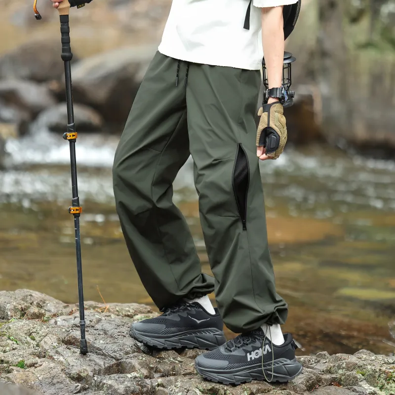 MARK WAFFLE Casual Pants Unisex-17