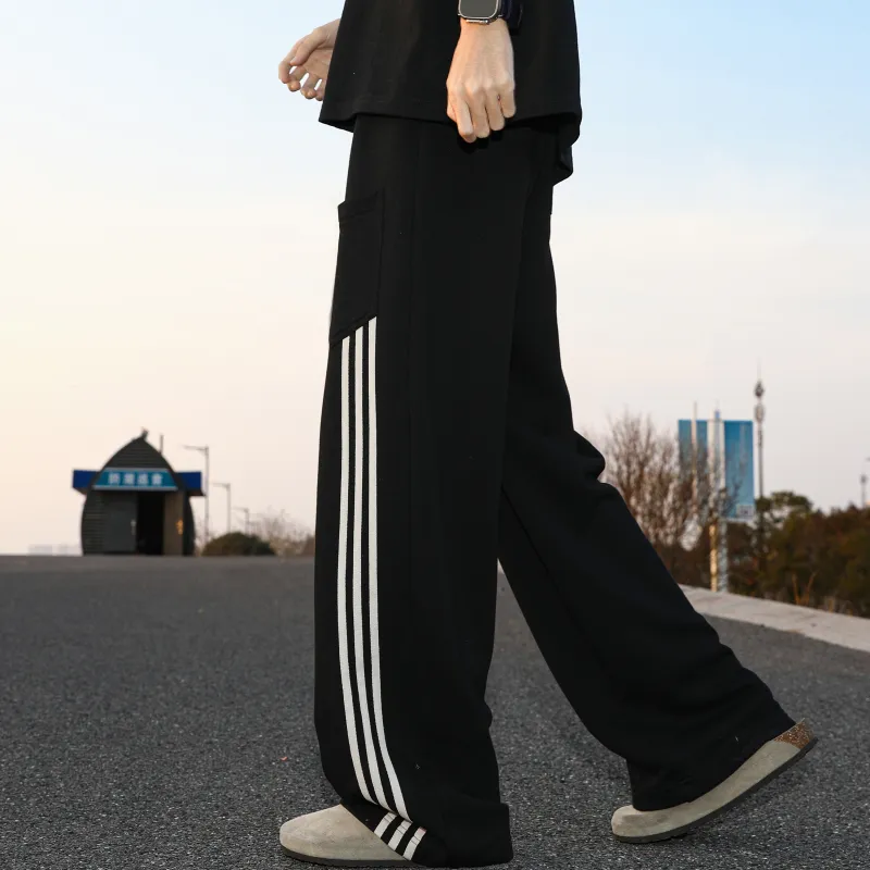 MARK WAFFLE Casual Pants Unisex-14