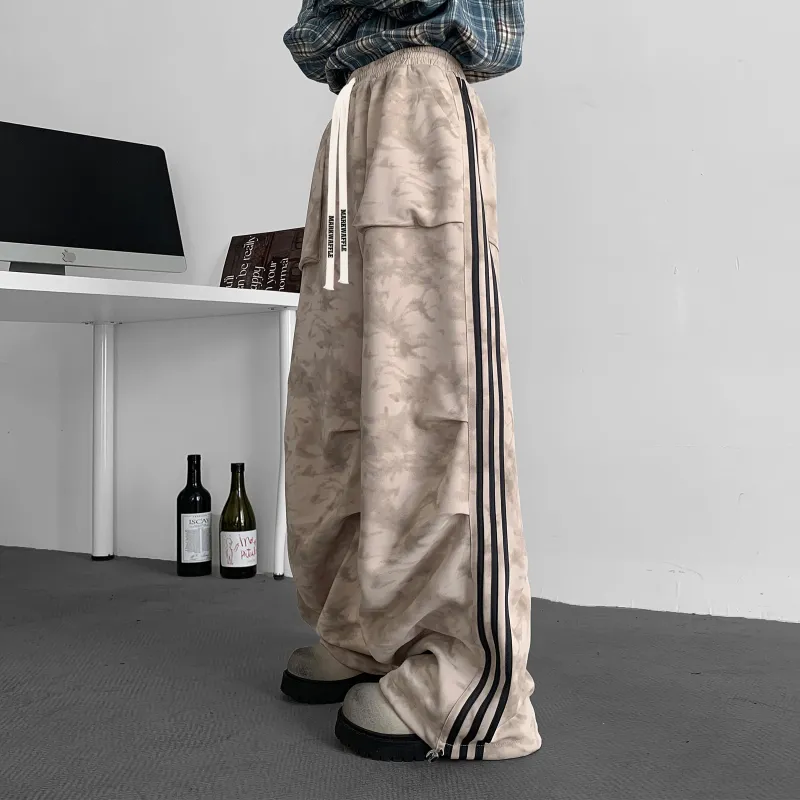 MARK WAFFLE Knitted Sweatpants Unisex-10