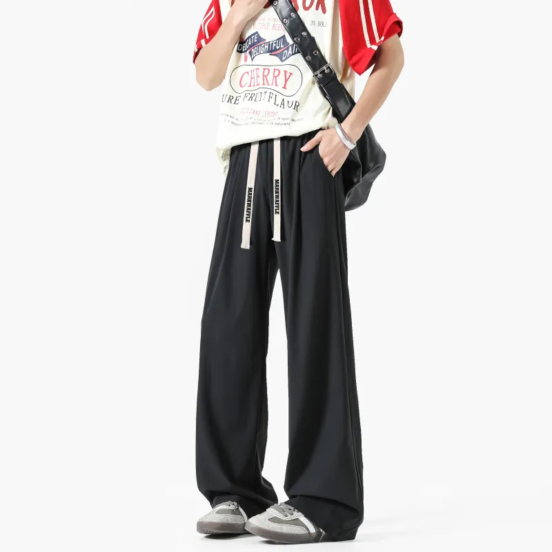MARK WAFFLE Knitted Sweatpants Unisex-9