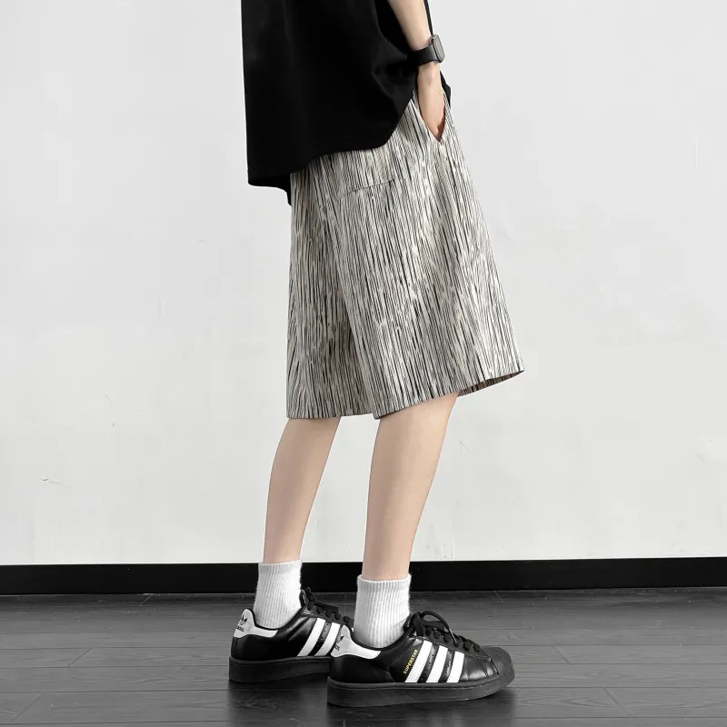 MARK WAFFLE Casual Shorts Unisex-4
