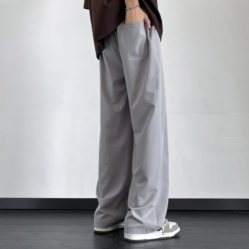 MARK WAFFLE Knitted Sweatpants Unisex-22