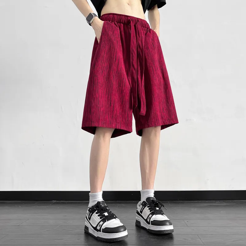 MARK WAFFLE Casual Shorts Unisex-14