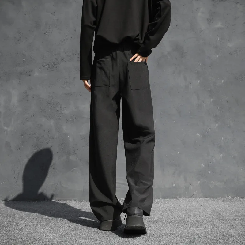 MARK WAFFLE Knitted Sweatpants Unisex-24