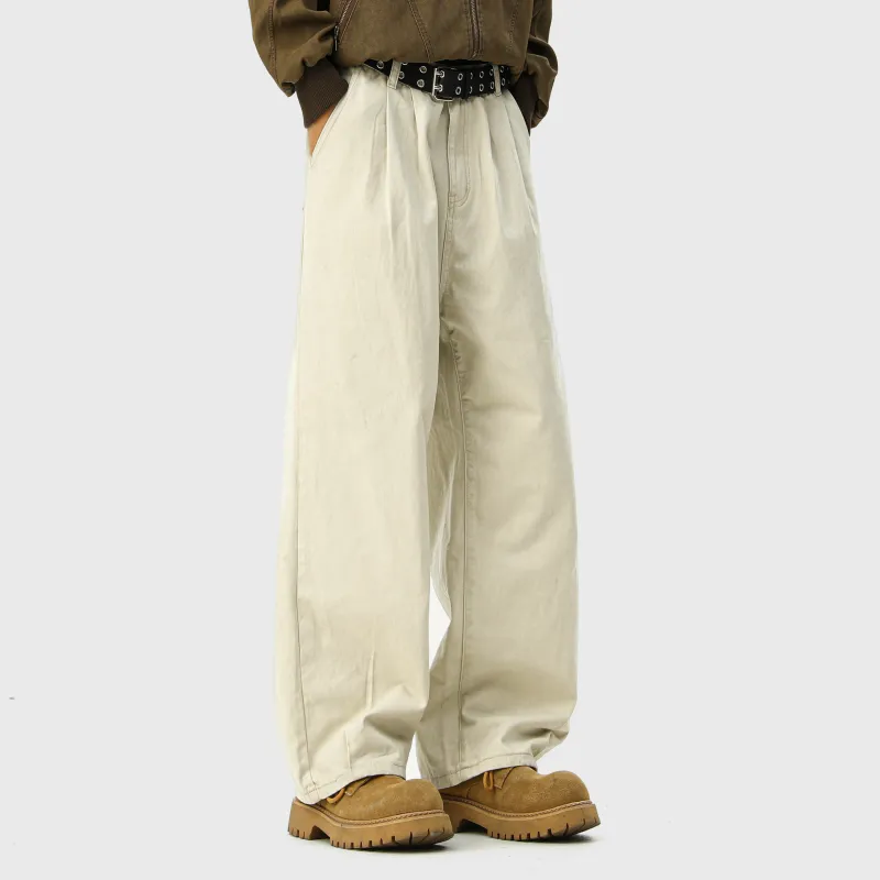 MARK WAFFLE Casual Pants Unisex-3