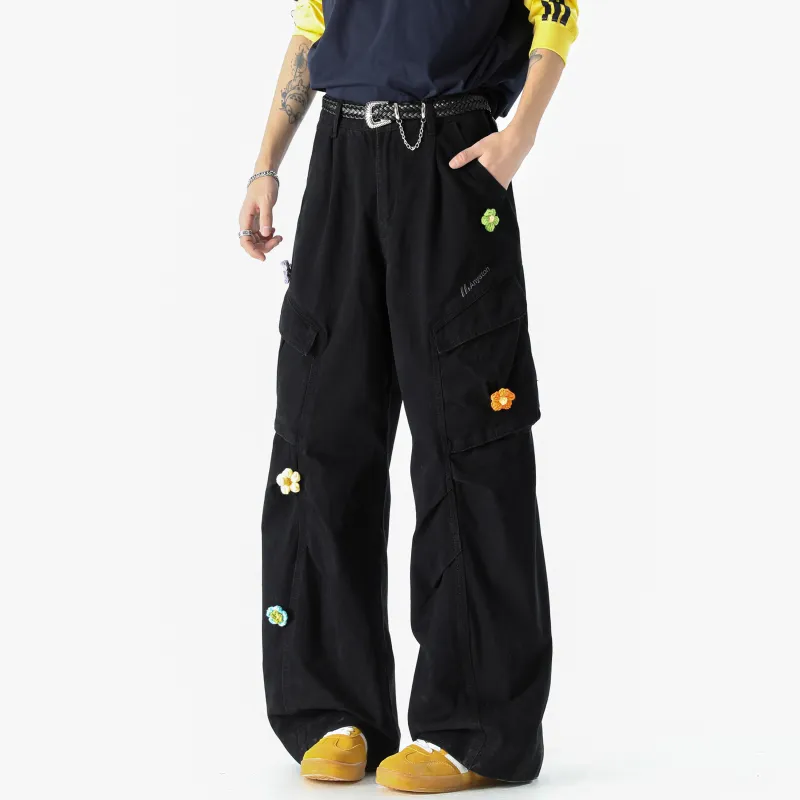 MARK WAFFLE Cargo Pants Unisex-2