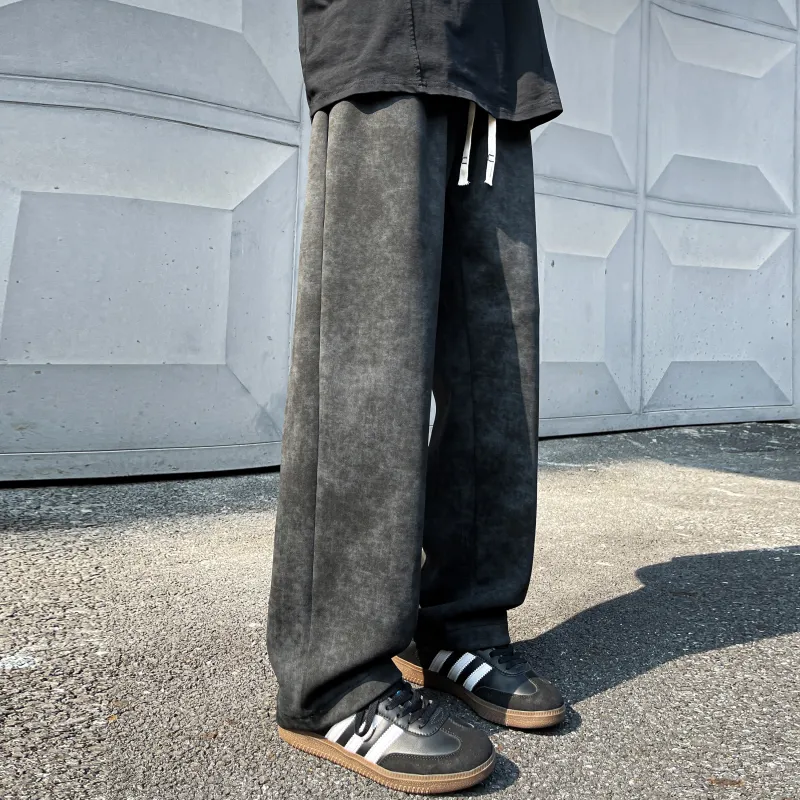 MARK WAFFLE Knitted Sports Pants Unisex-4
