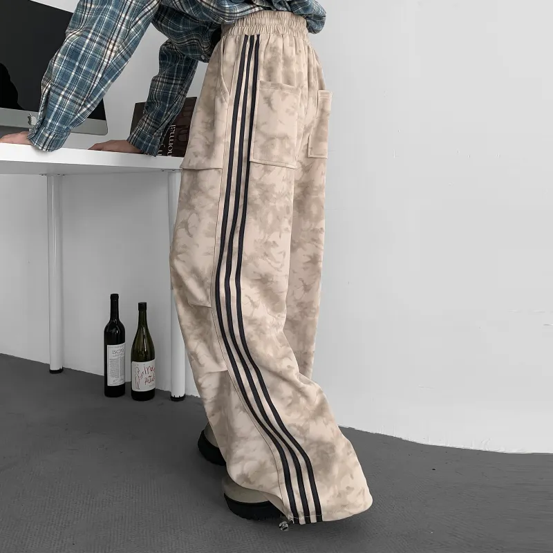 MARK WAFFLE Knitted Sweatpants Unisex-8