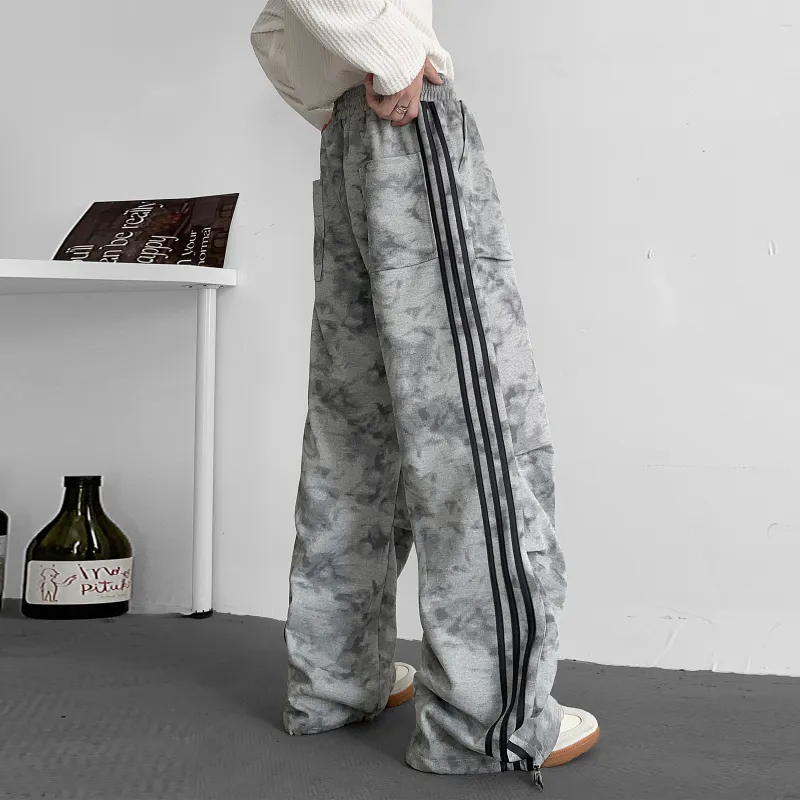 MARK WAFFLE Knitted Sweatpants Unisex-1