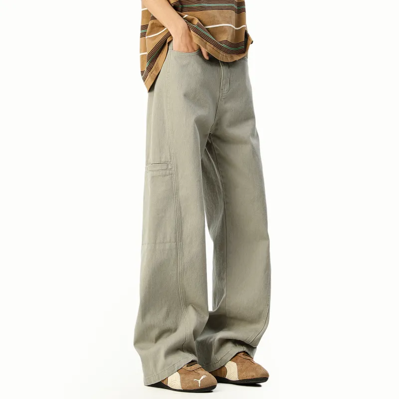 MARK WAFFLE Casual Pants Unisex-14