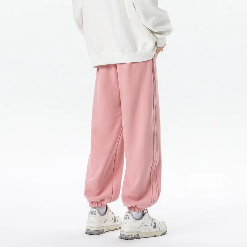 MARK WAFFLE Knitted Sports Pants Unisex-10