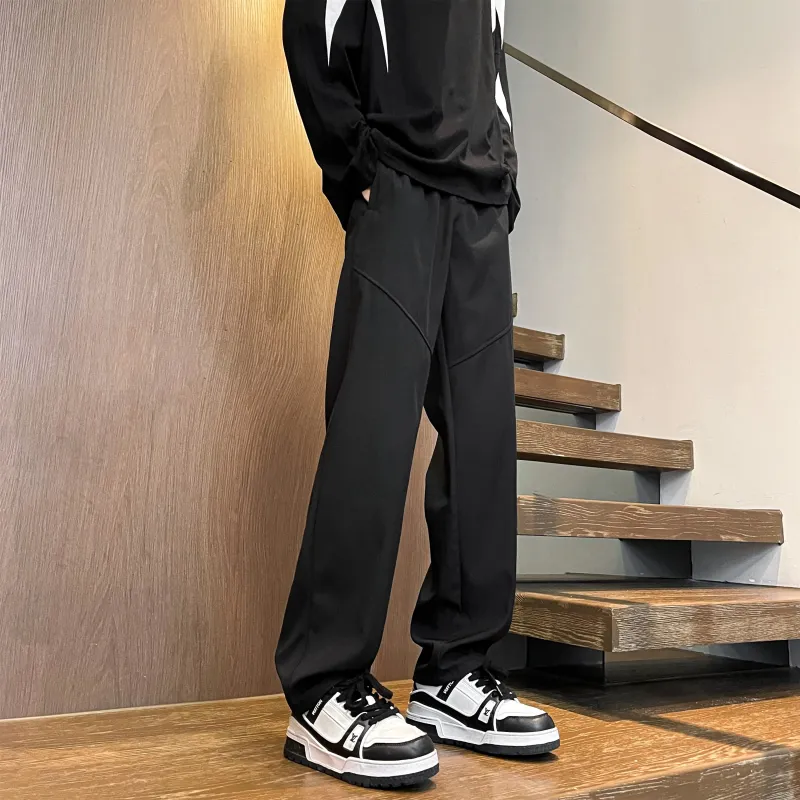 MARK WAFFLE Knitted Sports Pants Unisex-2