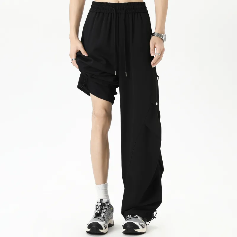 MARK WAFFLE Knitted Sweatpants Unisex-1
