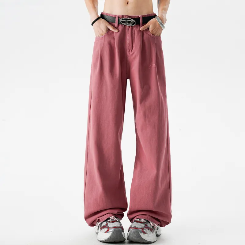 MARK WAFFLE Casual Pants Unisex-19